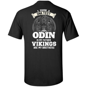 Viking, Norse, Gym t-shirt & apparel, I Took A DNA Test, BackApparel[Heathen By Nature authentic Viking products]Tall Ultra Cotton T-ShirtBlackXLT