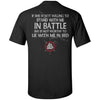 Viking, Norse, Gym t-shirt & apparel, If she is not willing to stand with me in battle, BackApparel[Heathen By Nature authentic Viking products]Tall Ultra Cotton T-ShirtBlackXLT