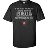 Viking, Norse, Gym t-shirt & apparel, If she is not willing to stand with me in battle, FrontApparel[Heathen By Nature authentic Viking products]Tall Ultra Cotton T-ShirtBlackXLT