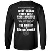 Viking, Norse, Gym t-shirt & apparel, If you hurt those I love I will awaken, BackApparel[Heathen By Nature authentic Viking products]Long-Sleeve Ultra Cotton T-ShirtBlackS
