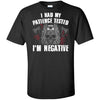 Viking, Norse, Gym t-shirt & apparel, I'm negative, FrontApparel[Heathen By Nature authentic Viking products]Tall Ultra Cotton T-ShirtBlackXLT