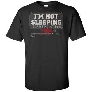 Viking, Norse, Gym t-shirt & apparel, I'm not sleeping, FrontApparel[Heathen By Nature authentic Viking products]Tall Ultra Cotton T-ShirtBlackXLT