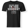 Viking, Norse, Gym t-shirt & apparel, I'm The Highest, FrontApparel[Heathen By Nature authentic Viking products]Premium Men T-ShirtBlackS