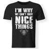 Viking, Norse, Gym t-shirt & apparel, I'm why we can't have nice things, FrontApparel[Heathen By Nature authentic Viking products]Gildan Premium Men T-ShirtBlack5XL