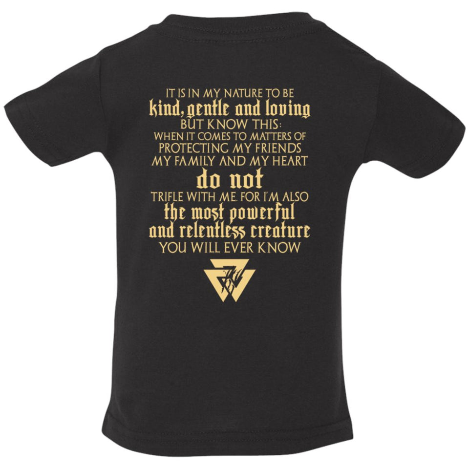 Viking, Norse, Gym t-shirt & apparel, It is in my nature, Double sidedApparel[Heathen By Nature authentic Viking products]