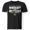 Viking, Norse, Gym t-shirt & apparel, It's time to be a beast or bitch, FrontApparel[Heathen By Nature authentic Viking products]Gildan Premium Men T-ShirtBlack5XL
