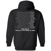 Viking, Norse, Gym t-shirt & apparel, Let Odin, BackApparel[Heathen By Nature authentic Viking products]Unisex Pullover HoodieBlackS