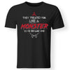 Viking, Norse, Gym t-shirt & apparel, Like a Monster, FrontApparel[Heathen By Nature authentic Viking products]Gildan Premium Men T-ShirtBlack5XL