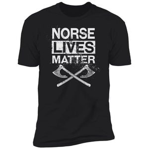Viking, Norse, Gym t-shirt & apparel, lives, matter, frontApparel[Heathen By Nature authentic Viking products]
