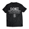 Viking, Norse, Gym t-shirt & apparel, Loki, FrontApparel[Heathen By Nature authentic Viking products]Next Level Premium Short Sleeve T-ShirtBlackX-Small
