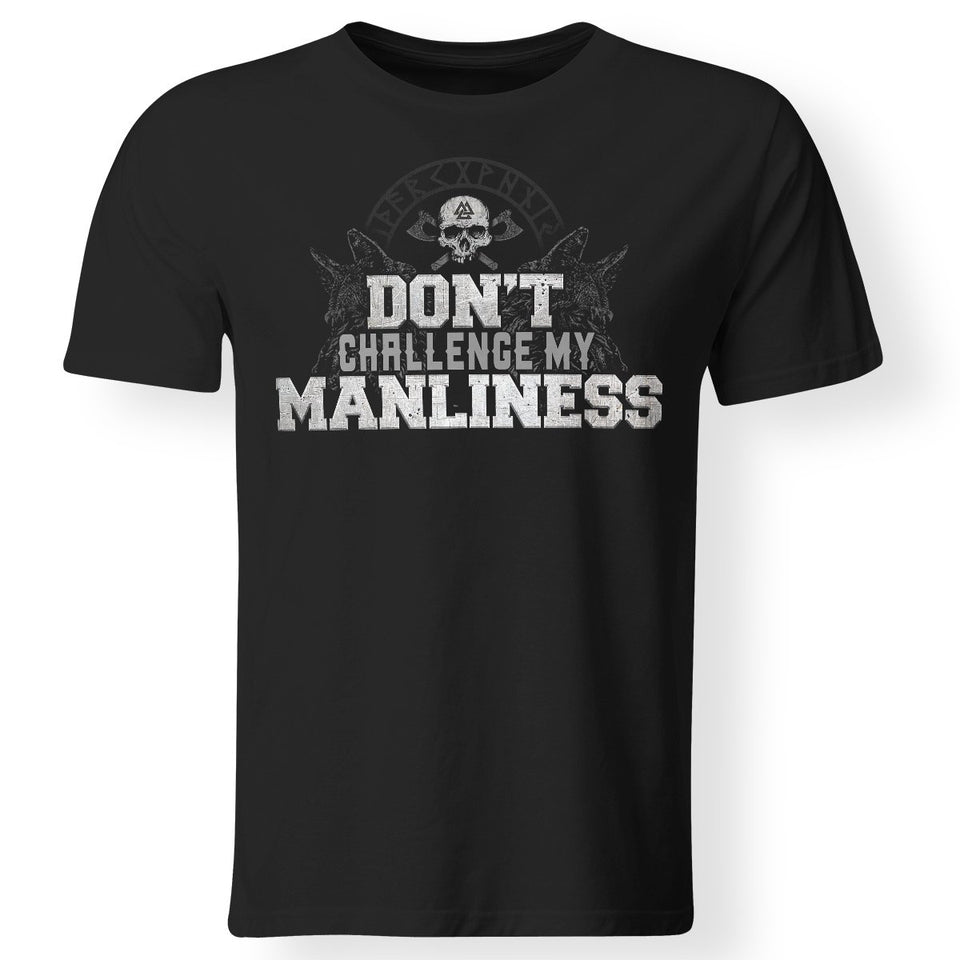 Viking, Norse, Gym t-shirt & apparel, Manliness, FrontApparel[Heathen By Nature authentic Viking products]Premium Men T-ShirtBlackS