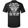 Viking, Norse, Gym t-shirt & apparel, Mess, Chop, BackApparel[Heathen By Nature authentic Viking products]Tall Ultra Cotton T-ShirtBlackXLT