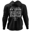 Viking, Norse, Gym t-shirt & apparel, My family is protected by Odin, BackApparel[Heathen By Nature authentic Viking products]Unisex Pullover HoodieBlackS