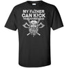 Viking, Norse, Gym t-shirt & apparel, My father can kick, FrontApparel[Heathen By Nature authentic Viking products]Tall Ultra Cotton T-ShirtBlackXLT