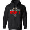 Viking, Norse, Gym t-shirt & apparel, Naughty, FrontApparel[Heathen By Nature authentic Viking products]Unisex Pullover HoodieBlackS