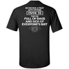 Viking, Norse, Gym t-shirt & apparel, Never pick a fight with anyone over 35, BackApparel[Heathen By Nature authentic Viking products]Tall Ultra Cotton T-ShirtBlackXLT