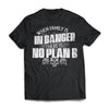 Viking, Norse, Gym t-shirt & apparel, No plan B, FrontApparel[Heathen By Nature authentic Viking products]Next Level Premium Short Sleeve T-ShirtBlackX-Small