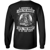 Viking, Norse, Gym t-shirt & apparel, Nobody, BackApparel[Heathen By Nature authentic Viking products]Long-Sleeve Ultra Cotton T-ShirtBlackS