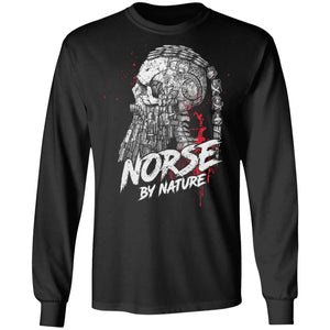 Viking, Norse, Gym t-shirt & apparel, Norse By Nature, FrontApparel[Heathen By Nature authentic Viking products]Long-Sleeve Ultra Cotton T-ShirtBlackS