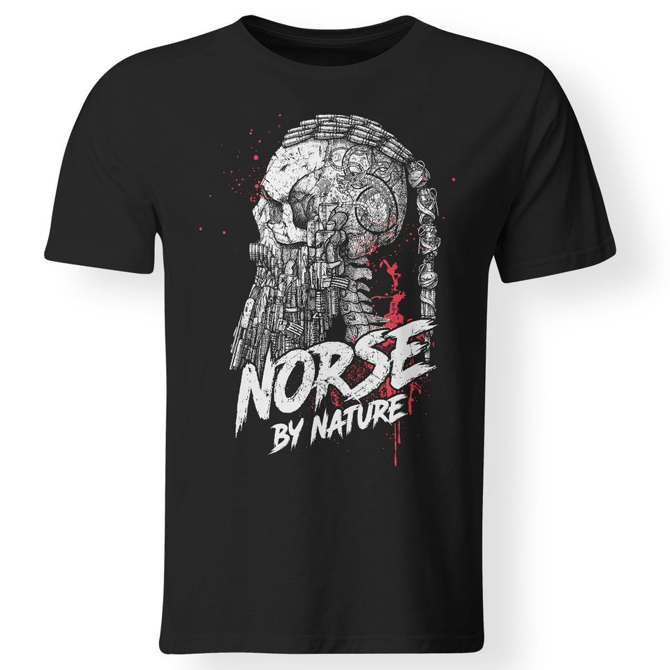 Viking, Norse, Gym t-shirt & apparel, Norse By Nature, FrontApparel[Heathen By Nature authentic Viking products]Premium Men T-ShirtBlackS