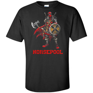 Viking, Norse, Gym t-shirt & apparel, Norsepool, FrontApparel[Heathen By Nature authentic Viking products]Tall Ultra Cotton T-ShirtBlackXLT