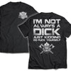 Viking, Norse, Gym t-shirt & apparel, Not, A dick, Double sidedApparel[Heathen By Nature authentic Viking products]Next Level Premium Short Sleeve T-ShirtBlackX-Small