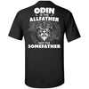 Viking, Norse, Gym t-shirt & apparel, Odin is the Allfather,BackApparel[Heathen By Nature authentic Viking products]Tall Ultra Cotton T-ShirtBlackXLT