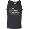 Viking, Norse, Gym t-shirt & apparel, Old Tired Hungry, FrontApparel[Heathen By Nature authentic Viking products]Cotton Tank TopBlackS