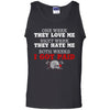 Viking, Norse, Gym t-shirt & apparel, One week they love me, frontApparel[Heathen By Nature authentic Viking products]Cotton Tank TopBlackS