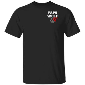 Viking, Norse, Gym t-shirt & apparel, Papa Wolf, Circus, Double sidedApparel[Heathen By Nature authentic Viking products]Premium Men T-ShirtBlackS