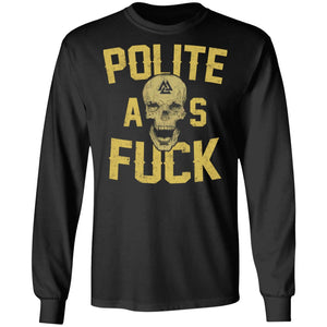 Viking, Norse, Gym t-shirt & apparel, polite, frontApparel[Heathen By Nature authentic Viking products]Long-Sleeve Ultra Cotton T-ShirtBlackS