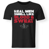 Viking, Norse, Gym t-shirt & apparel, Real men, FrontApparel[Heathen By Nature authentic Viking products]Gildan Premium Men T-ShirtBlack5XL