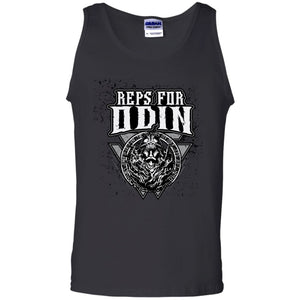Viking, Norse, Gym t-shirt & apparel, Reps for Odin, frontApparel[Heathen By Nature authentic Viking products]Cotton Tank TopBlackS