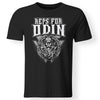 Viking, Norse, Gym t-shirt & apparel, Reps for Odin, frontApparel[Heathen By Nature authentic Viking products]Premium Men T-ShirtBlackS