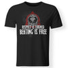 Viking, Norse, Gym t-shirt & apparel, respect is earned, frontApparel[Heathen By Nature authentic Viking products]Premium Men T-ShirtBlackS