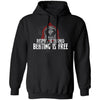 Viking, Norse, Gym t-shirt & apparel, respect is earned, frontApparel[Heathen By Nature authentic Viking products]Unisex Pullover HoodieBlackS