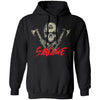 Viking, Norse, Gym t-shirt & apparel, Savage, frontApparel[Heathen By Nature authentic Viking products]Unisex Pullover HoodieBlackS