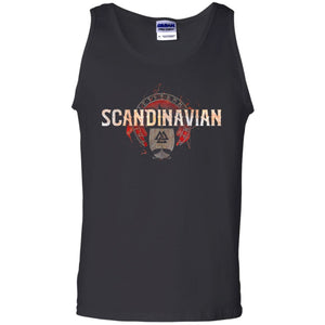 Viking, Norse, Gym t-shirt & apparel, Scandinavian, FrontApparel[Heathen By Nature authentic Viking products]Cotton Tank TopBlackS