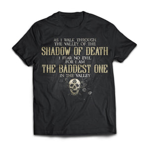 Viking, Norse, Gym t-shirt & apparel, Shadow Of Death, FrontApparel[Heathen By Nature authentic Viking products]Next Level Premium Short Sleeve T-ShirtBlackX-Small