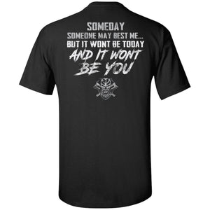 Viking, Norse, Gym t-shirt & apparel, someday, best me, backApparel[Heathen By Nature authentic Viking products]Tall Ultra Cotton T-ShirtBlackXLT