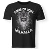 Viking, Norse, Gym t-shirt & apparel, Sons of Odin, FrontApparel[Heathen By Nature authentic Viking products]Premium Men T-ShirtBlackS