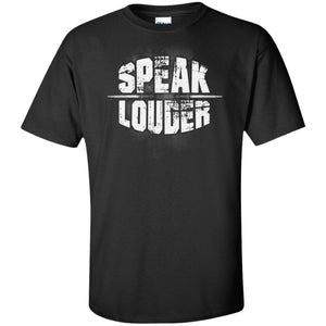 Viking, Norse, Gym t-shirt & apparel, Speak Louder, FrontApparel[Heathen By Nature authentic Viking products]Tall Ultra Cotton T-ShirtBlackXLT