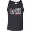 Viking, Norse, Gym t-shirt & apparel, Straight Outta Quarantine, FrontApparel[Heathen By Nature authentic Viking products]Cotton Tank TopBlackS