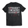 Viking, Norse, Gym t-shirt & apparel, Straight Outta Quarantine, FrontApparel[Heathen By Nature authentic Viking products]Next Level Premium Short Sleeve T-ShirtBlackX-Small