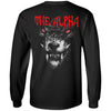 Viking, Norse, Gym t-shirt & apparel, The Alpha, BackApparel[Heathen By Nature authentic Viking products]Long-Sleeve Ultra Cotton T-ShirtBlackS