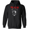 Viking, Norse, Gym t-shirt & apparel, The alpha, frontApparel[Heathen By Nature authentic Viking products]Unisex Pullover Hoodie 8 oz.BlackS