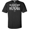 Viking, Norse, Gym t-shirt & apparel, The Black Sheep, FrontApparel[Heathen By Nature authentic Viking products]Tall Ultra Cotton T-ShirtBlackXLT
