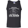 Viking, Norse, Gym t-shirt & apparel, The Demon, FrontApparel[Heathen By Nature authentic Viking products]Cotton Tank TopBlackS