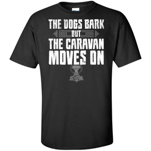 Viking, Norse, Gym t-shirt & apparel, The dogs bark, FrontApparel[Heathen By Nature authentic Viking products]Tall Ultra Cotton T-ShirtBlackXLT