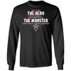 Viking, Norse, Gym t-shirt & apparel, The Monster, FrontApparel[Heathen By Nature authentic Viking products]Long-Sleeve Ultra Cotton T-ShirtBlackS